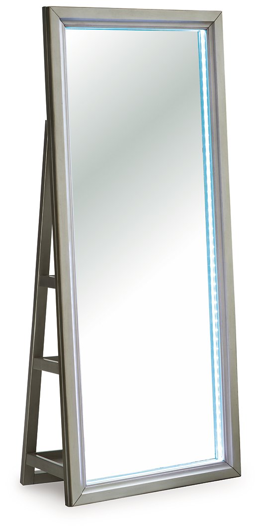 Evesen Floor Standing Mirror/Storage - Sanctuary Home Furnishings (CA)*