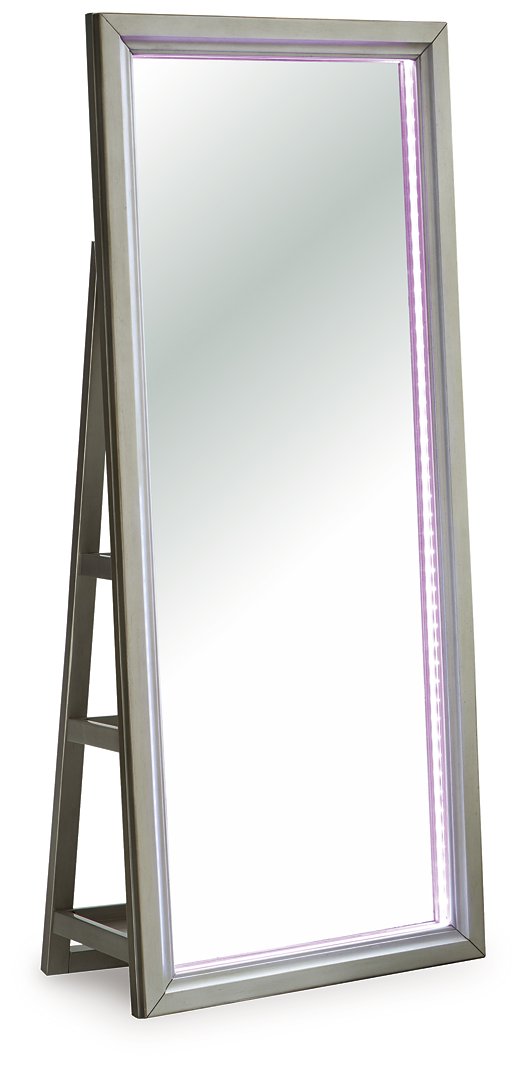 Evesen Floor Standing Mirror/Storage - Sanctuary Home Furnishings (CA)*