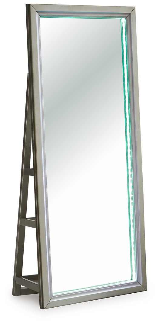Evesen Floor Standing Mirror/Storage - Sanctuary Home Furnishings (CA)*
