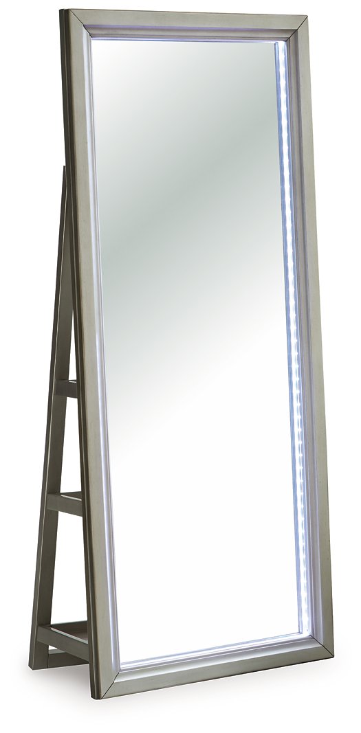 Evesen Floor Standing Mirror/Storage - Sanctuary Home Furnishings (CA)*
