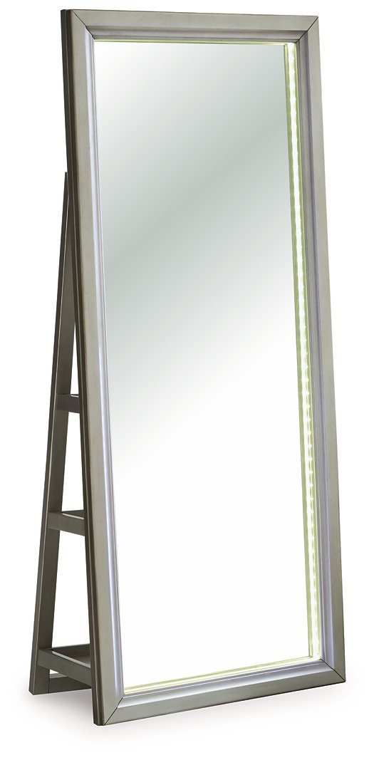 Evesen Floor Standing Mirror/Storage - Sanctuary Home Furnishings (CA)*