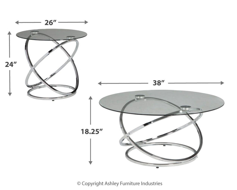Hollynyx - Occasional Table Set (3/cn)