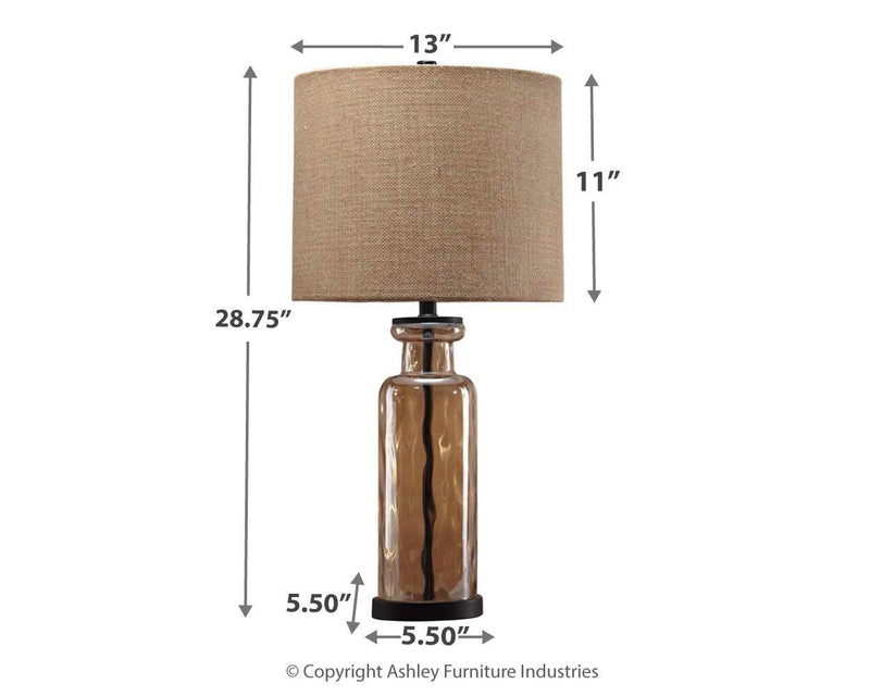 Laurentia - Glass Table Lamp (1/cn)