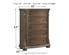 Charmond - Five Drawer Chest