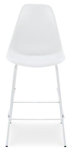 Forestead White Counter Height Bar Stool (Set of 2)