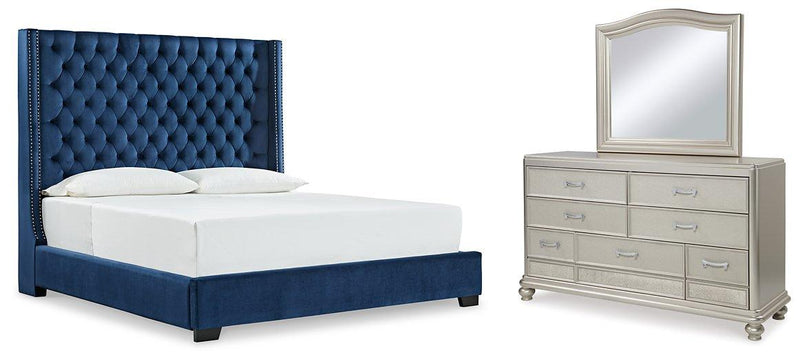 Coralayne 5-Piece Upholstered Bedroom Set