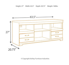 Trinell - 3 Pc. - Entertainment Center - 63