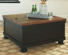 Valebeck - Lift Top Cocktail Table