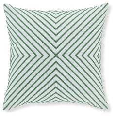 Bellvale Green/White Pillow (Set of 4)