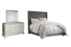 Coralayne 5-Piece Upholstered Bedroom Set