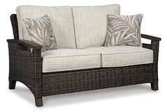 Paradise Trail Outdoor Loveseat, Lounge Chairs and Fire Pit Table - Sanctuary Home Furnishings (CA)*