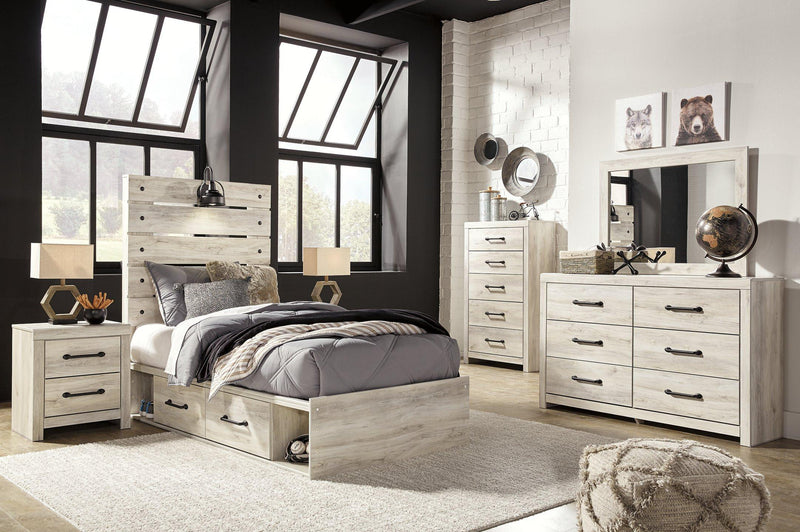 Cambeck Bed with 4 Storage Drawers