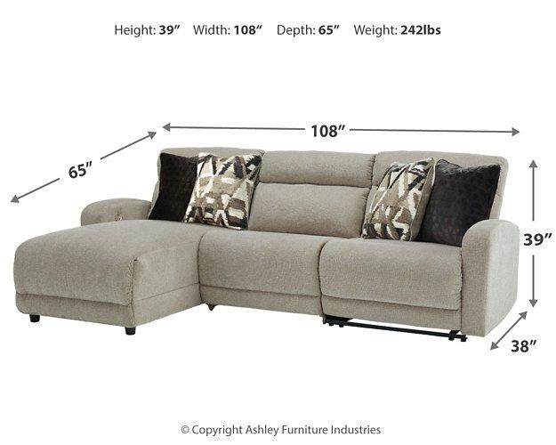 Colleyville Power Reclining Sectional with Chaise - Sanctuary Home Furnishings (CA)*