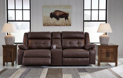 Punch Up Power Reclining Sectional Loveseat with Console - Sanctuary Home Furnishings (CA)*