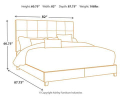 Dolante Upholstered Bed