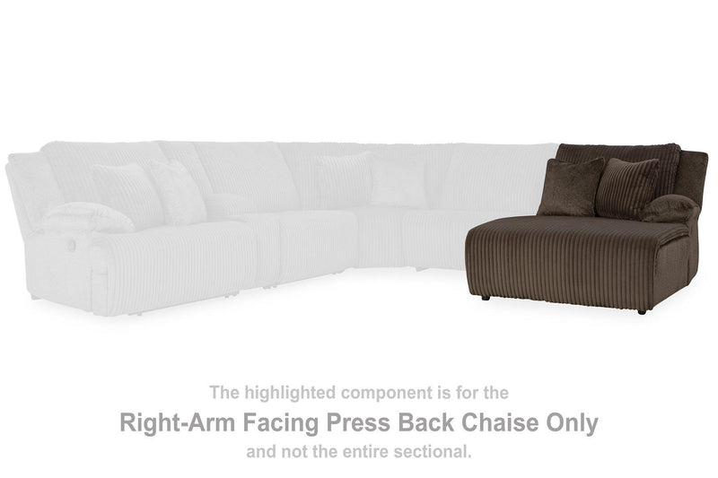 Top Tier Sectional Sofa Chaise - Sanctuary Home Furnishings (CA)*
