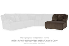 Top Tier Sectional Sofa Chaise - Sanctuary Home Furnishings (CA)*