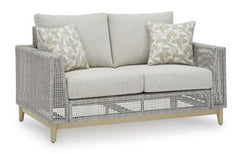 Seton Creek Outdoor Loveseat with Cushion