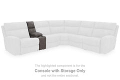 Next-Gen DuraPella Power Reclining Sectional Loveseat with Console - Sanctuary Home Furnishings (CA)*