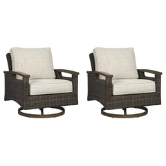 Paradise Trail Outdoor Sofa, Lounge Chairs and Fire Pit Table - Sanctuary Home Furnishings (CA)*