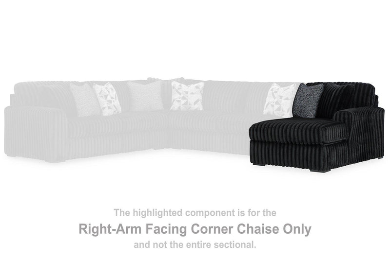 Midnight-Madness Super Chaise - Sanctuary Home Furnishings (CA)*