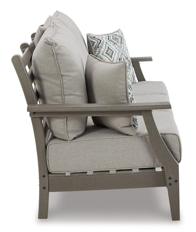 Visola Outdoor Sofa and Loveseat Set - Sanctuary Home Furnishings (CA)*