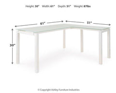 Baraga Home Office L-Desk