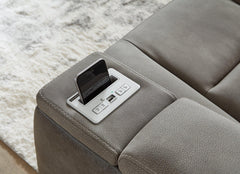 Next-Gen DuraPella Power Reclining Loveseat with Console - Sanctuary Home Furnishings (CA)*