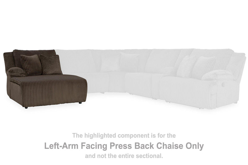 Top Tier Sectional Sofa Chaise - Sanctuary Home Furnishings (CA)*