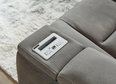 Next-Gen DuraPella Power Reclining Loveseat with Console - Sanctuary Home Furnishings (CA)*