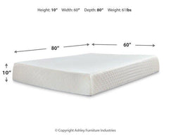 Socalle Bed and Mattress Set