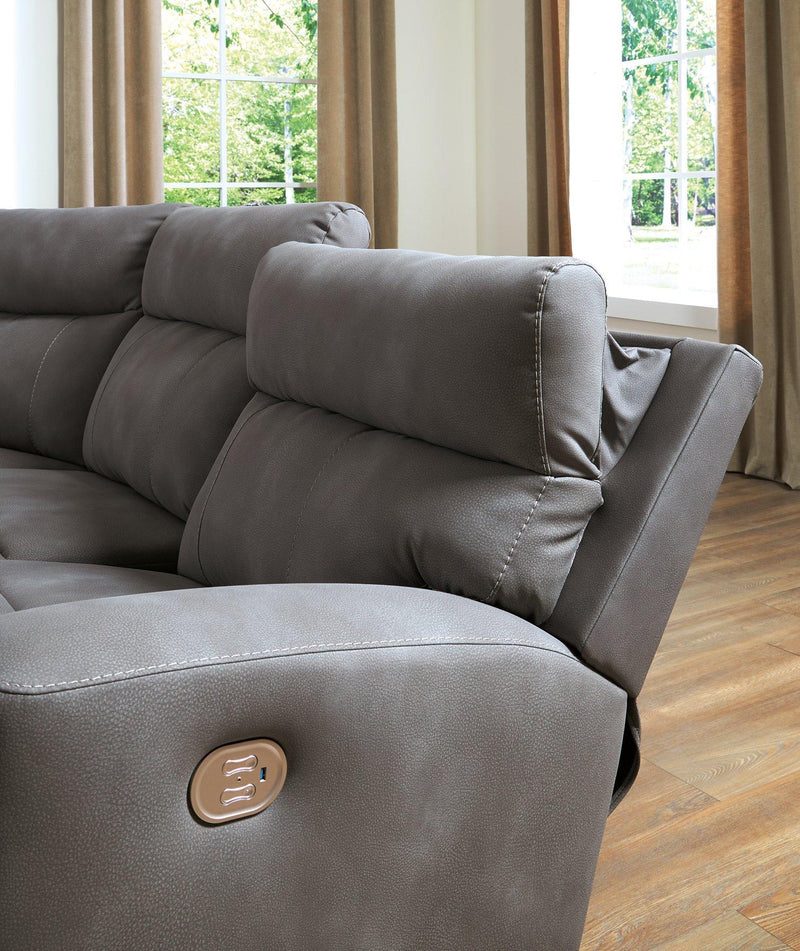 Next-Gen DuraPella Power Reclining Sectional Loveseat - Sanctuary Home Furnishings (CA)*