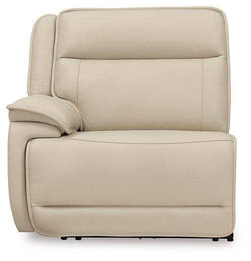 Double Deal Power Reclining Loveseat Sectional