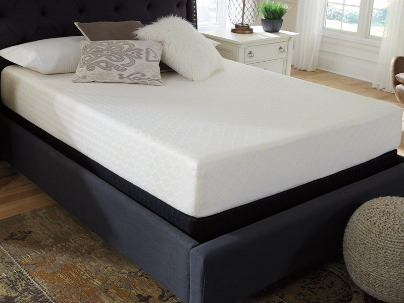 10 Inch Chime Memory Foam Mattress Set - Sanctuary Home Furnishings (CA)*