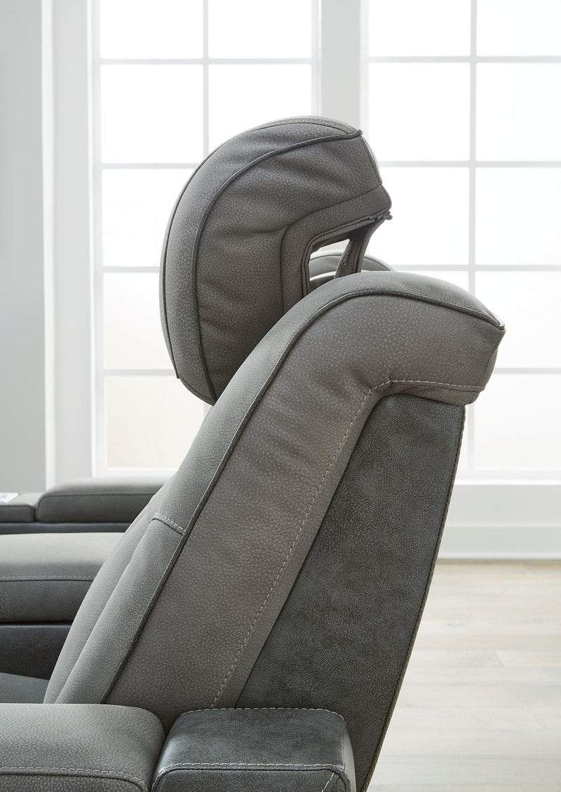 Next-Gen DuraPella Power Reclining Loveseat with Console - Sanctuary Home Furnishings (CA)*