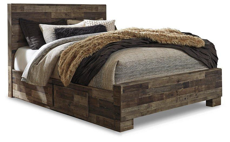 Derekson Bed with 2 Side Storage - Sanctuary Home Furnishings (CA)*