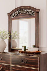 Glosmount Dresser and Mirror