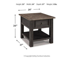 Tyler Creek End Table Set - Sanctuary Home Furnishings (CA)*