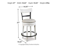 Valebeck Counter Height Bar Stool - Sanctuary Home Furnishings (CA)*
