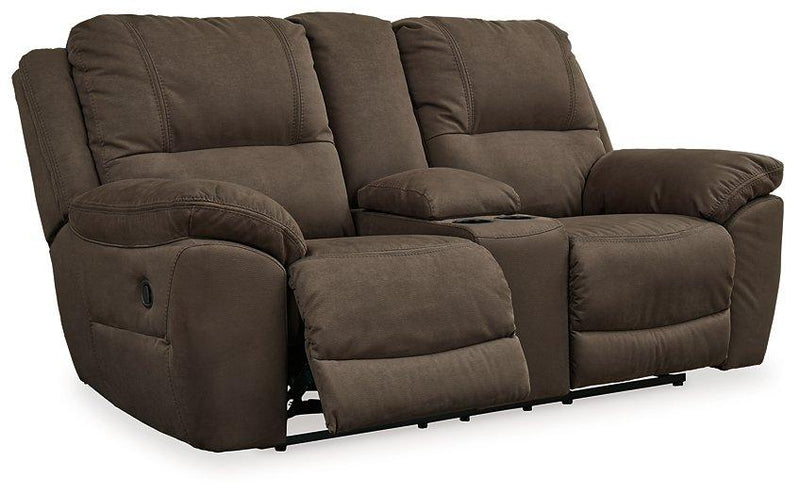 Next-Gen Gaucho Reclining Loveseat with Console - Sanctuary Home Furnishings (CA)*