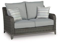 Elite Park Outdoor Loveseat, Lounge Chairs and Cocktail Table - Sanctuary Home Furnishings (CA)*