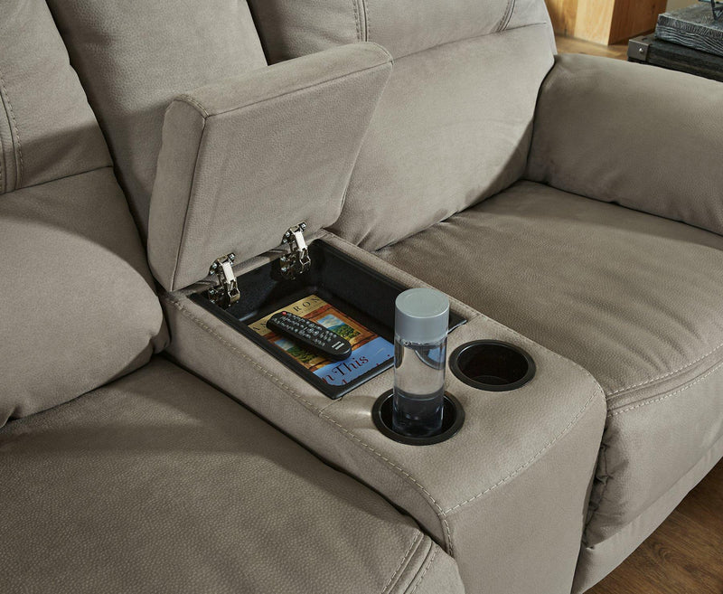 Next-Gen Gaucho Reclining Loveseat with Console - Sanctuary Home Furnishings (CA)*