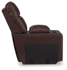 Punch Up Power Reclining Sectional Loveseat with Console - Sanctuary Home Furnishings (CA)*