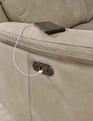 Next-Gen DuraPella Power Reclining Loveseat with Console - Sanctuary Home Furnishings (CA)*