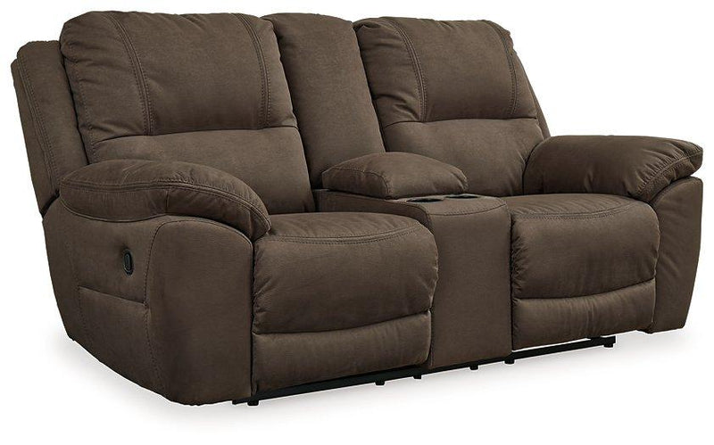 Next-Gen Gaucho Reclining Loveseat with Console - Sanctuary Home Furnishings (CA)*