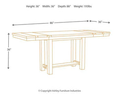 Moriville Counter Height Dining Set