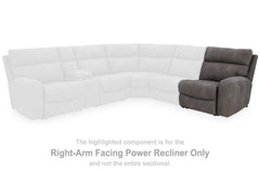 Next-Gen DuraPella Power Reclining Sectional Loveseat with Console - Sanctuary Home Furnishings (CA)*