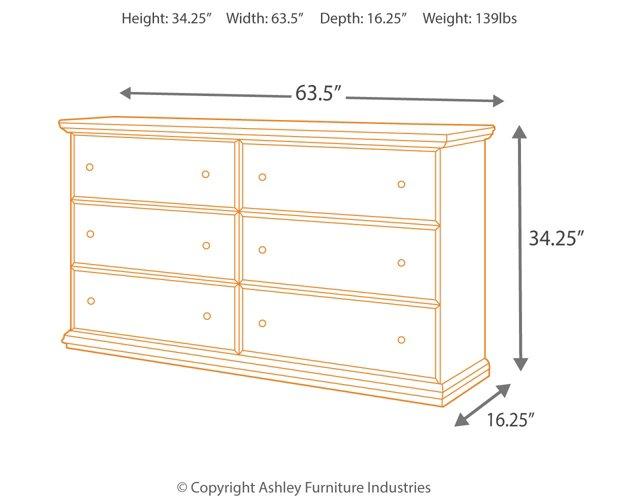 Maribel Dresser and Mirror - Sanctuary Home Furnishings (CA)*