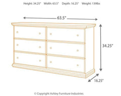 Maribel Dresser and Mirror - Sanctuary Home Furnishings (CA)*