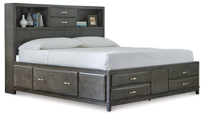 Caitbrook Storage Bed with 8 Drawers